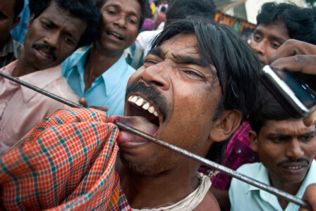 gajan festival,photo gallery,india photos,gajan festival in india